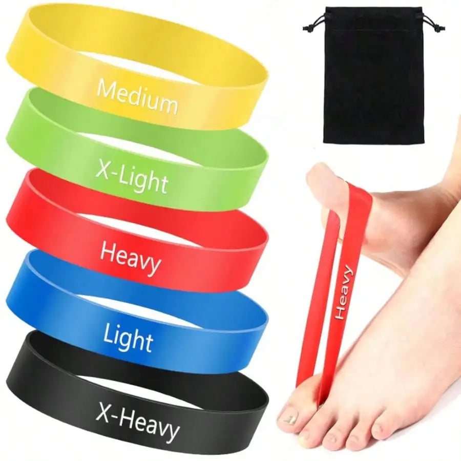 Resistance Bands for Toe, Finger and Hand Exercises