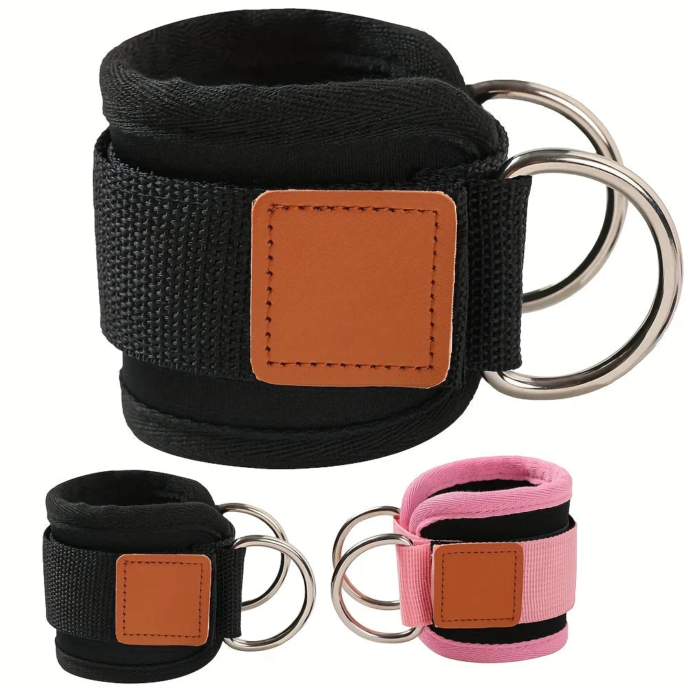 Universal Ankle Straps for Gym Cable and Leg Exercises