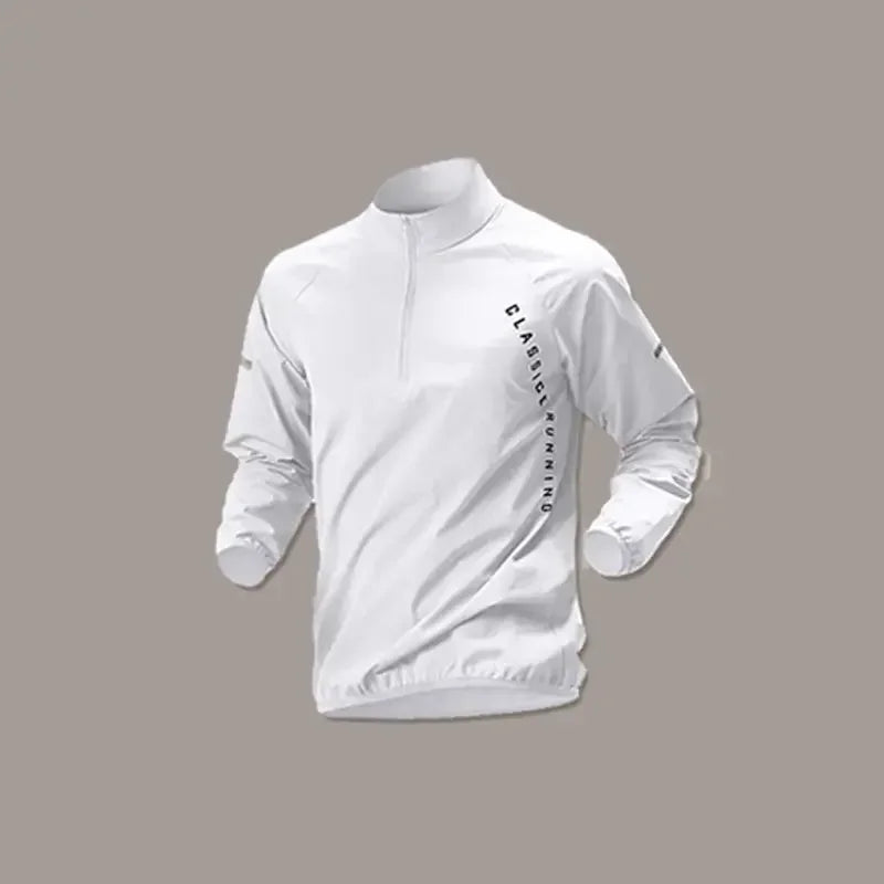 Completo sportivo con zip e maniche lunghe