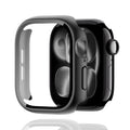 For Apple Watch Series 12 11 10 9 8 7 SE 6 Tempered Glass+Case 41 44mm 40 45mm 42 46mm Screen Protector Cover iWatch accessories