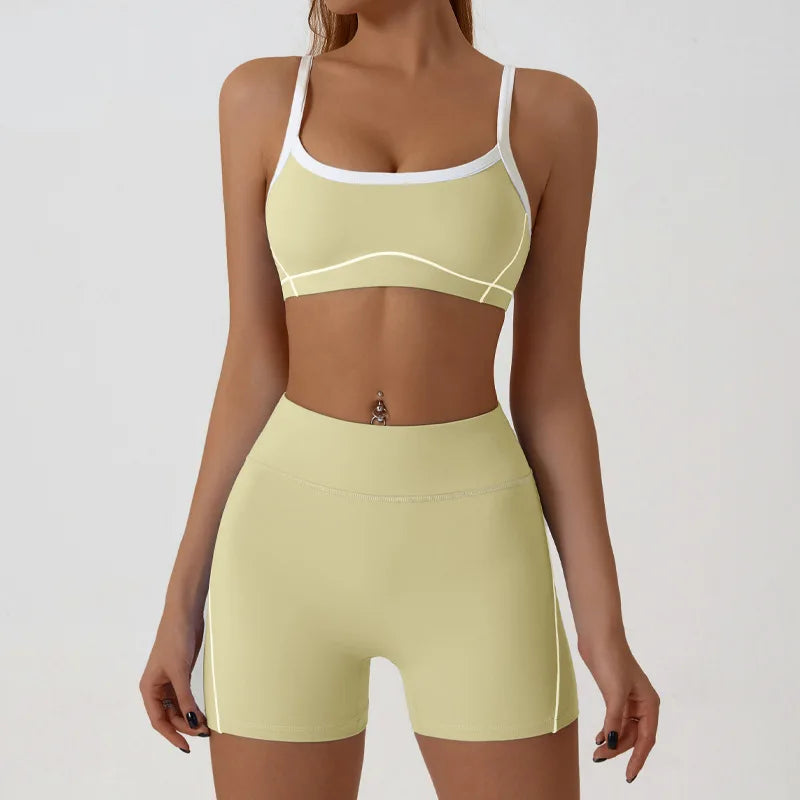Yoga-Set für Damen, 2-teilig