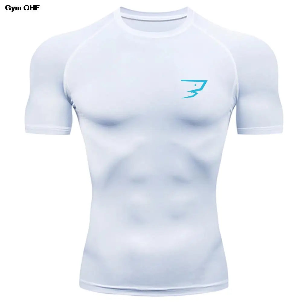 T-shirt sportiva uomo a maniche corte