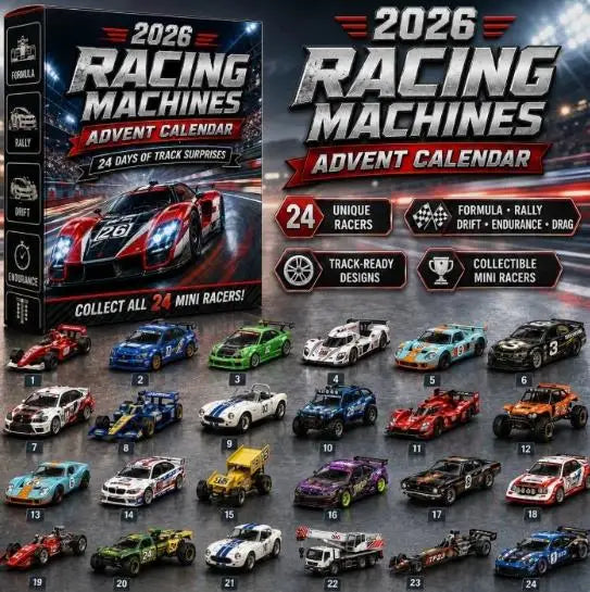 2026 New Sports Car Racing Series Christmas Blind Box, 2D Acrylic Gift Blind Box, Dongdongle Home Holiday Decoration