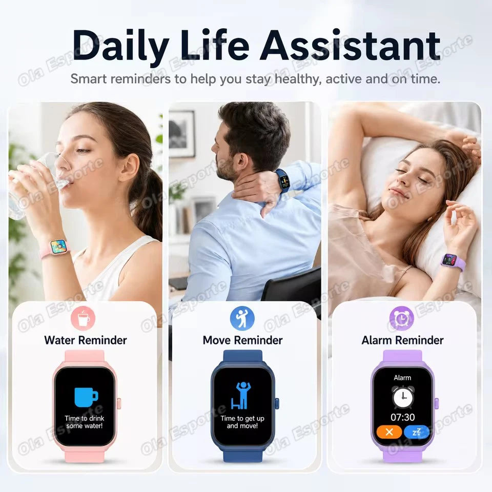 Smartwatch con chiamate Bluetooth e notifiche