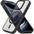 Transparent For Magsafe Magnetic Case For iPhone 18 16 17 Air 17e 15 14 13 12 11 Pro Max Wireless Charging Hard Protect Cover