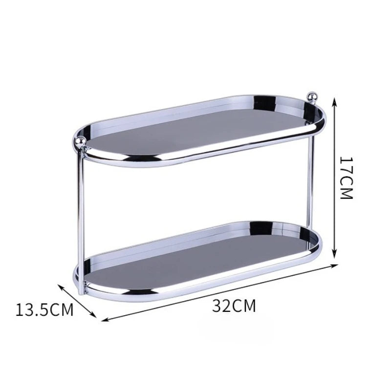 Moderne Aufbewahrungshalter Organizer Make-up-Regale Wohnzimmer Dekoration Präsentationsständer Schreibtisch-Organisationsregal Ästhetisches Zubehör