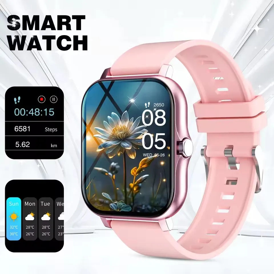 2027 New 1.83"Screen Smart Watch for Men Women Gift Full Touch Screen Sports Fitness Watch Bluetooth Call Digital Smartwatch H10