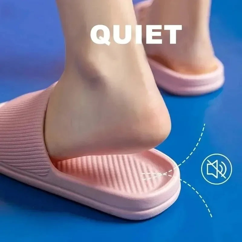 Rutschfeste Duschschuhe aus weichem EVA mit Massage-Sohle für Damen, Herren und Paare – wasserdichte Hausschuhe für Freizeit und Bad, modisch