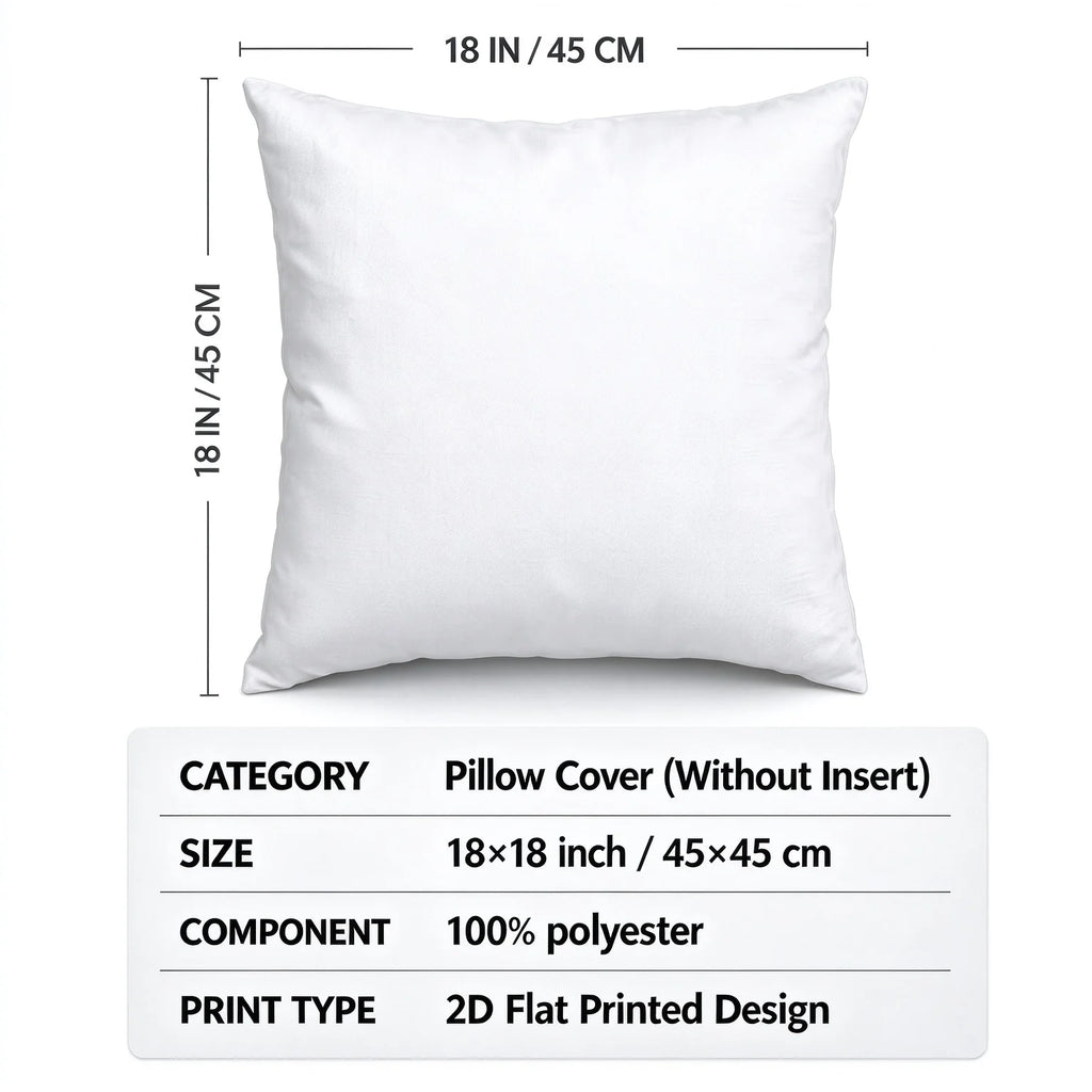 2D-bedruckter Weihnachtskissenbezug, Kissenhülle mit Weihnachtsmannmütze und Weihnachtsbaum, 45 x 45 cm, Polyester, Dekokissen für Sofa und Festtage