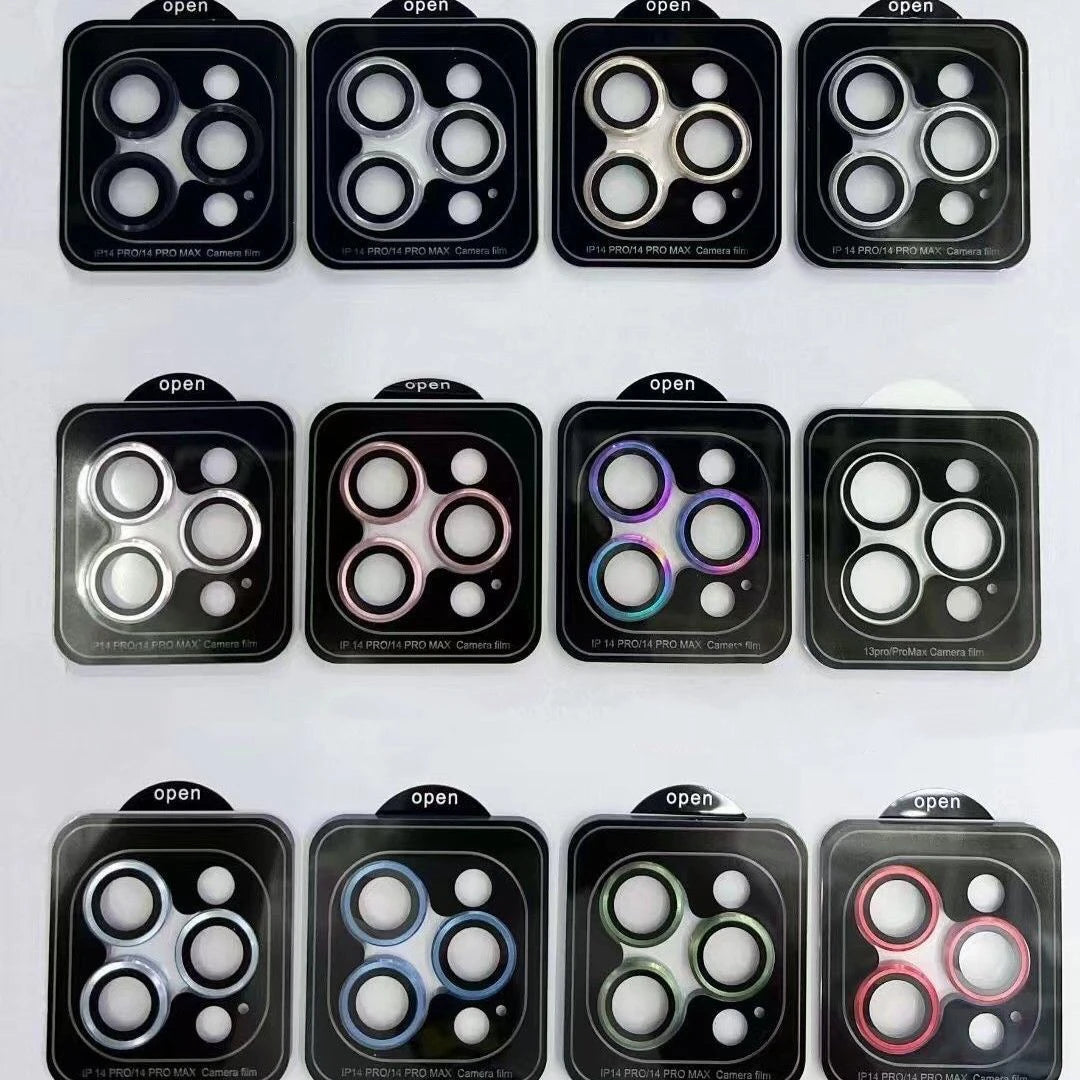 3Psc Camera Lens Protector Cover For iPhone 18 Pro Max 16 17 Pro Max 15 Plus 14 Plus 12 13 Mini Phone Protection Accessories