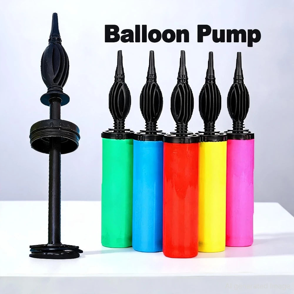Balloon Pump Hand Push Balloon Inflater Birthday Party Wedding Supplies Quality Balloons Air Pump Accessories Home Decoration