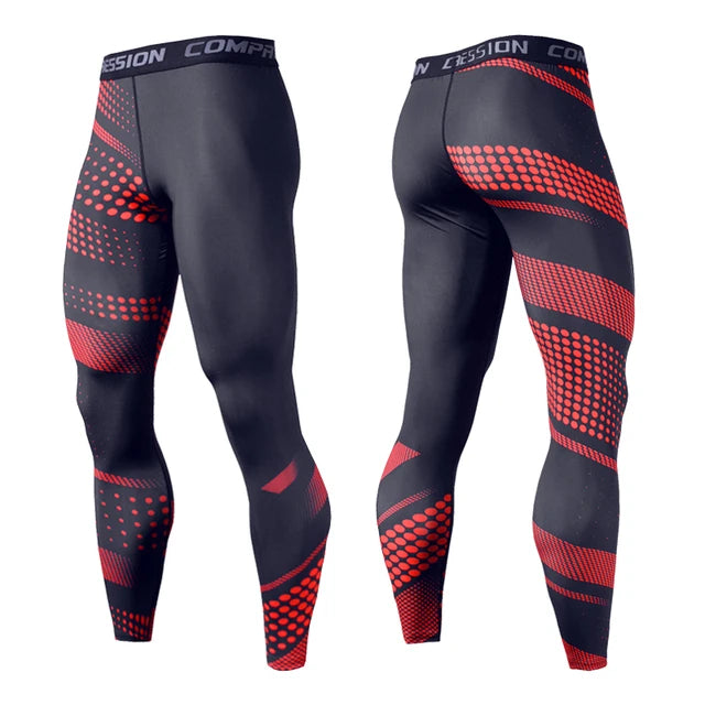 Leggings sportivi da uomo per corsa e allenamento