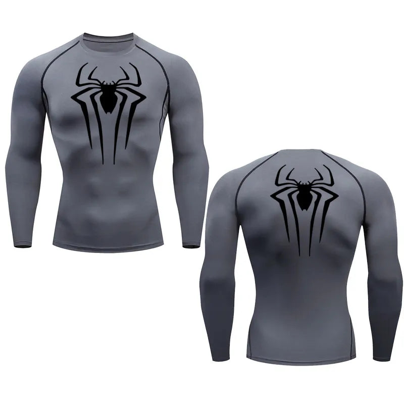 Maglia aderente uomo per lo sport