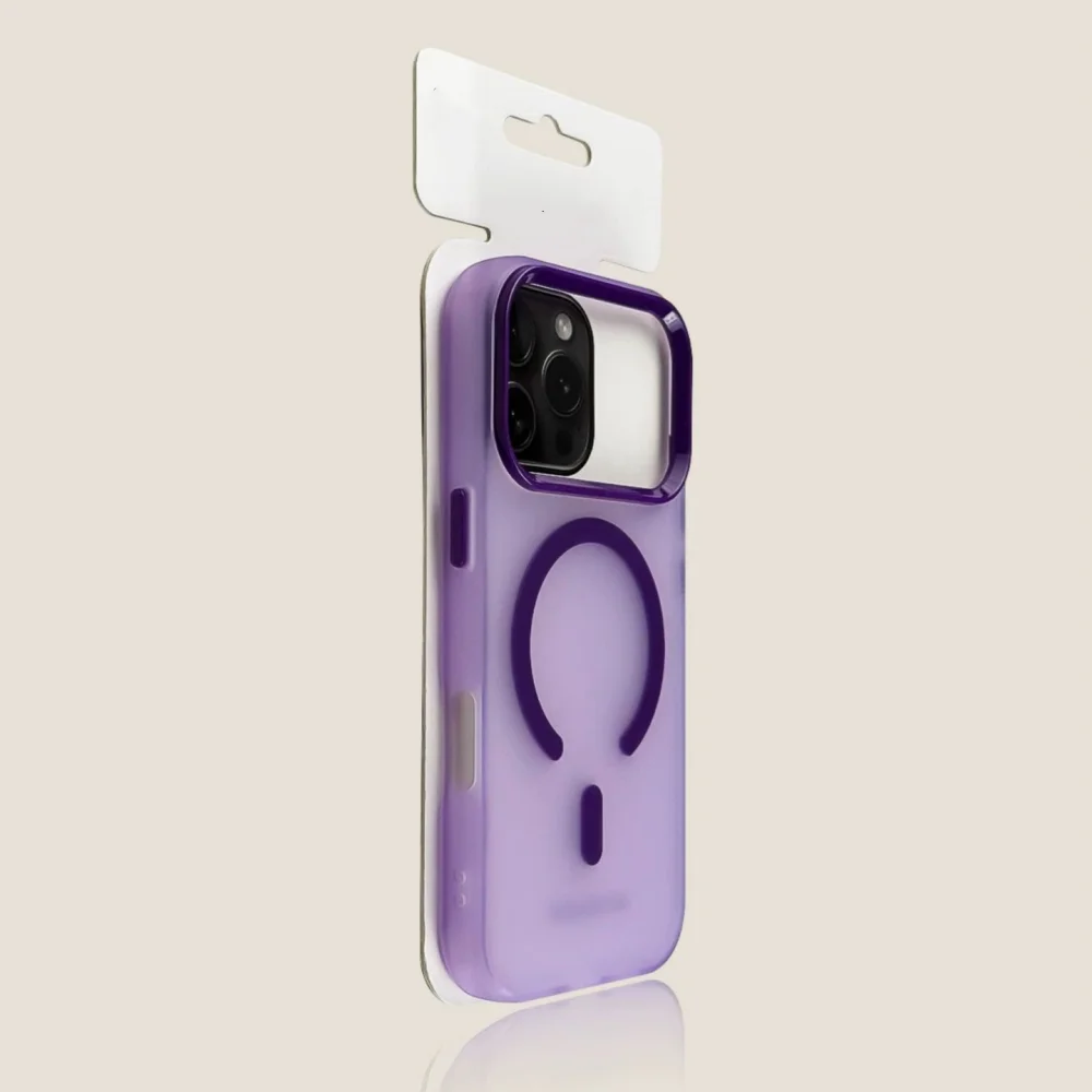 Matte Clear For Magsafe Wireless Charge Case for iPhone 13 14 15 16 17 18 Pro Max Air Plus Military Shockproof Candy Color Cover