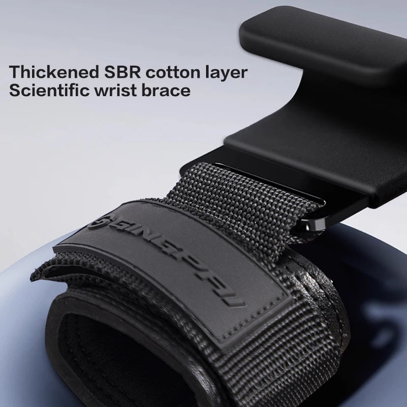 Weightlifting Hook Grips with Wrist Wraps