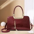 2026 New Fashion Alligator Women Handbags European Design Patent Leather Shoulder Bags Female Girl Brand Luxury Crossbody Bag