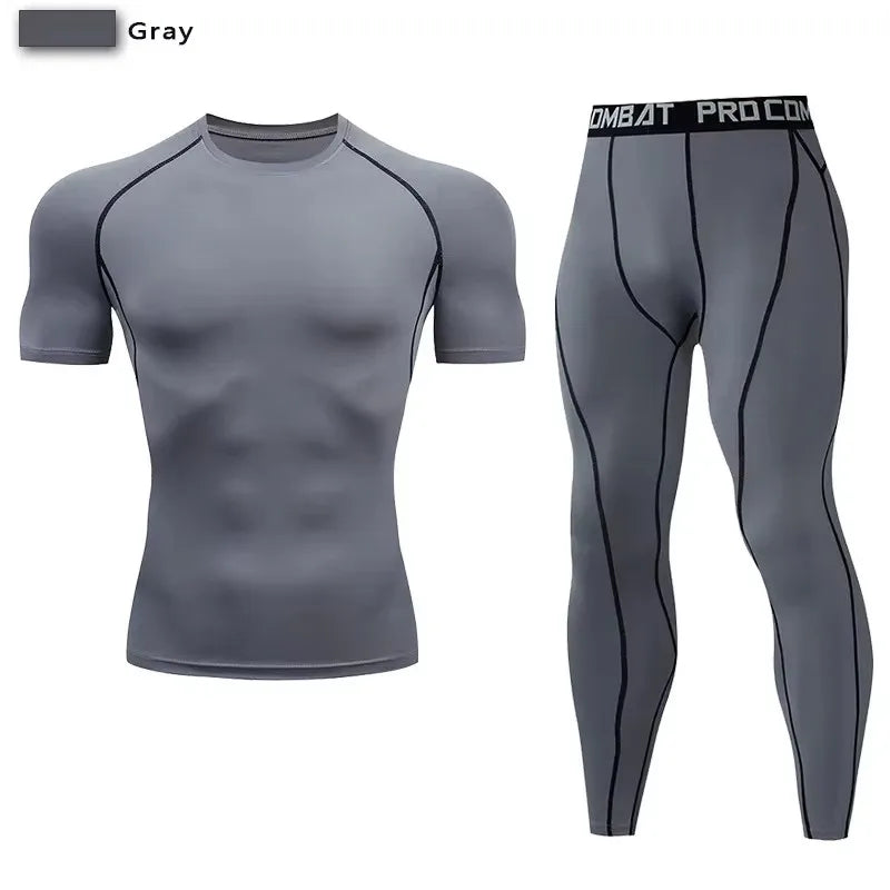 Completo sportivo uomo a due pezzi