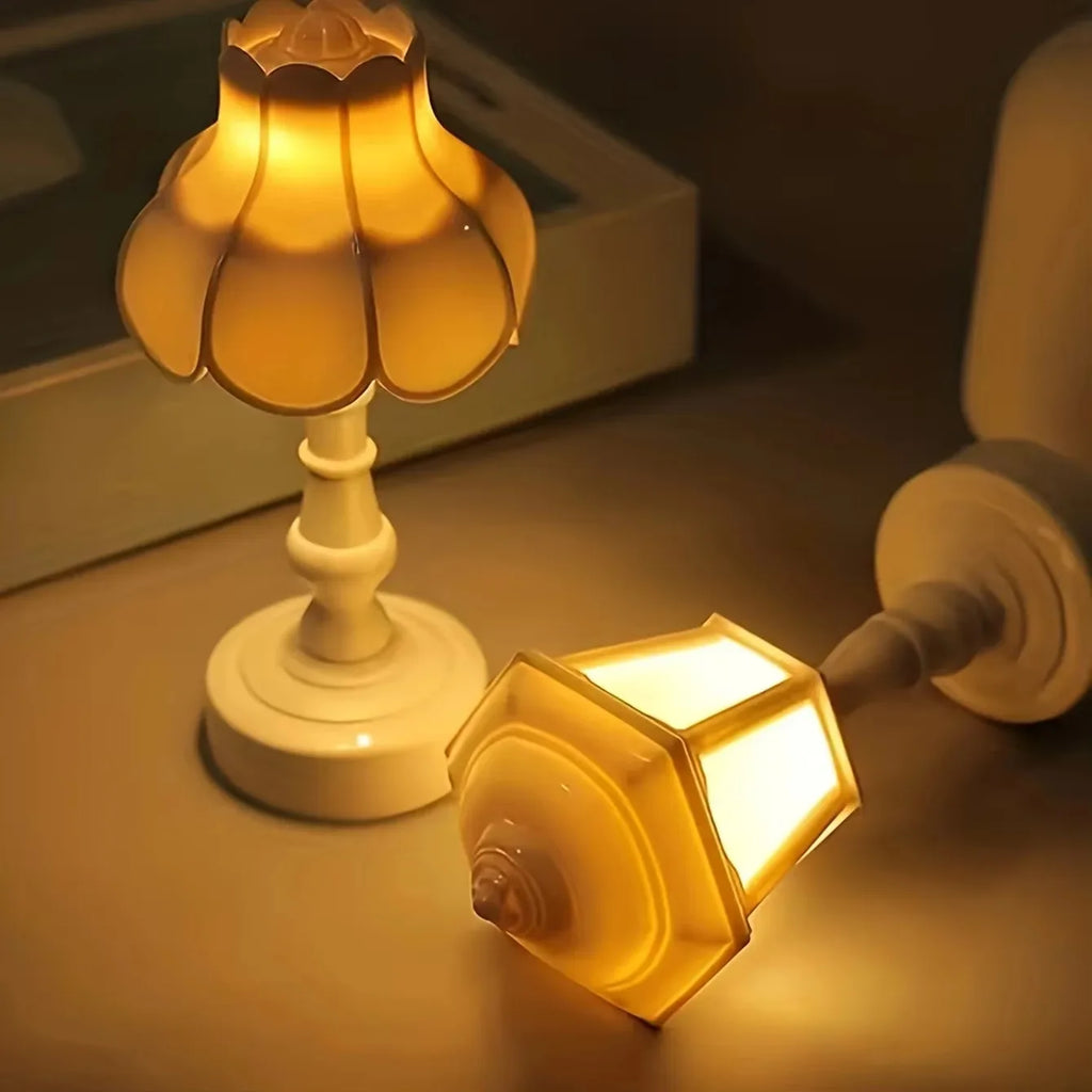 Lampe fleur géométrique à LED sur batterie, veilleuse de bureau, éclairage extérieur pour jardin, cour, patio, pelouse, villa, paysage et chemin.