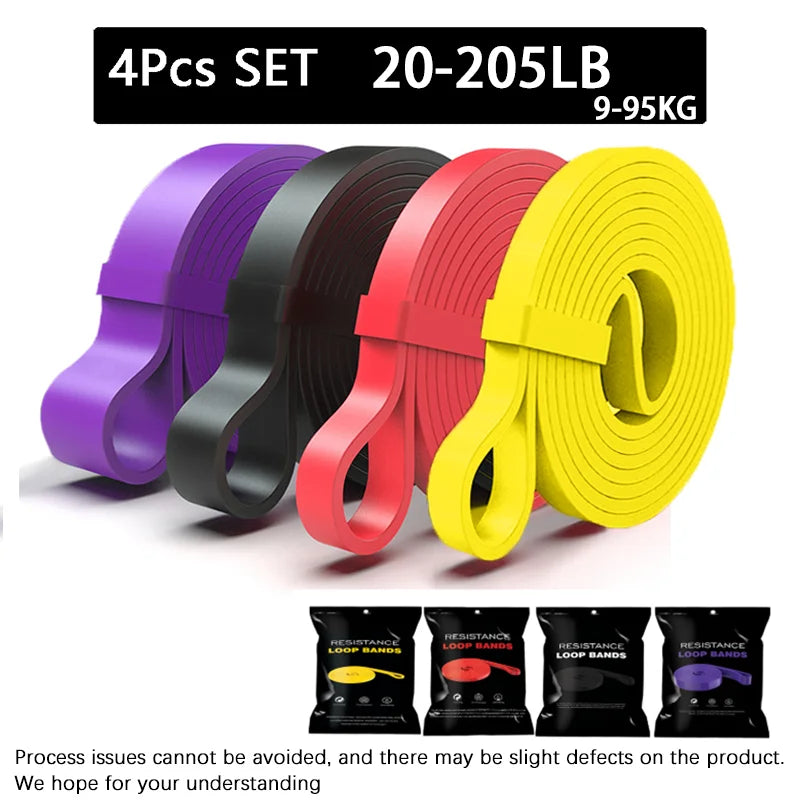 Natural Latex Resistance Band for Strength Training