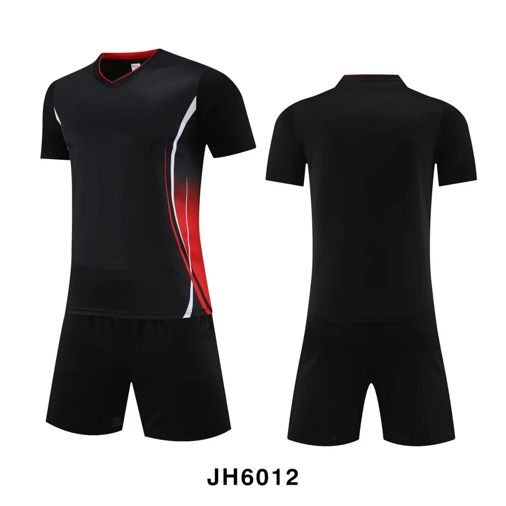 Adult Football Jersey Uniform Soccer Customize Men Kit Sports Clothes Women Futsal Sportswear Training Tracksuit Suit Clothing