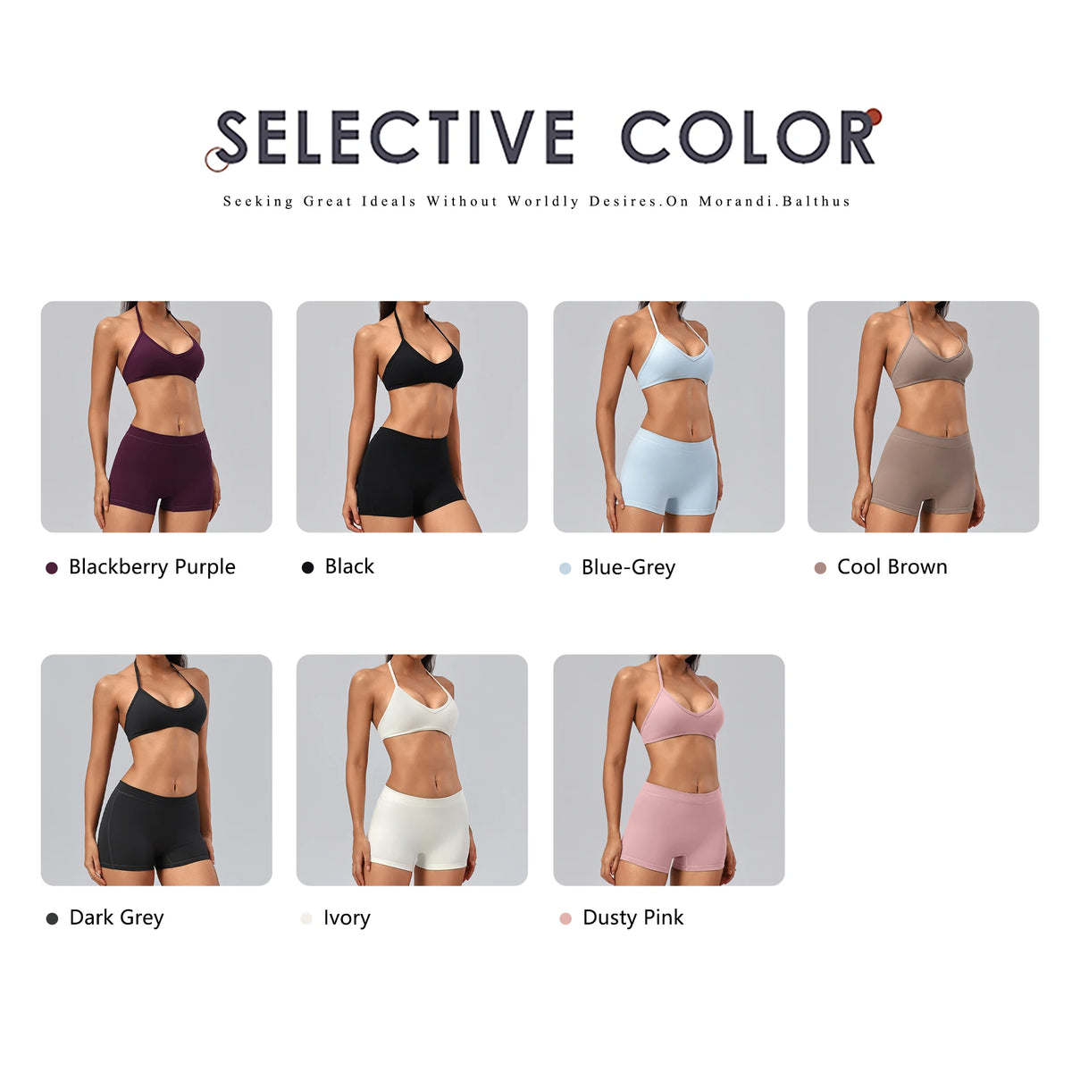 Ensemble yoga femme, 2 pièces, haut et short