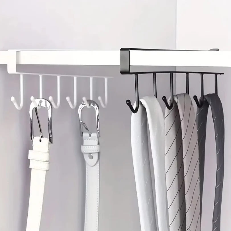 Metal Hook Rack for Keys and Accessories