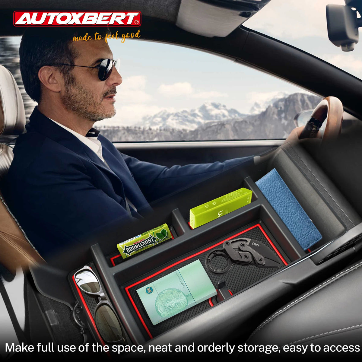 Center Console Organizer Tray for 2025 Toyota Camry