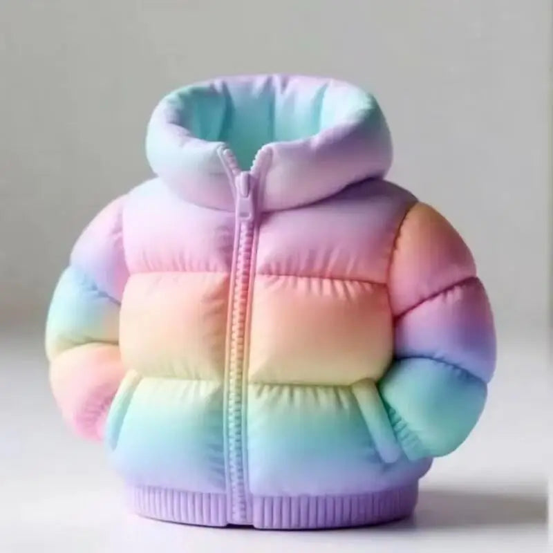 Puffer-Jacket-Shaped 3D Desk Pen Holder