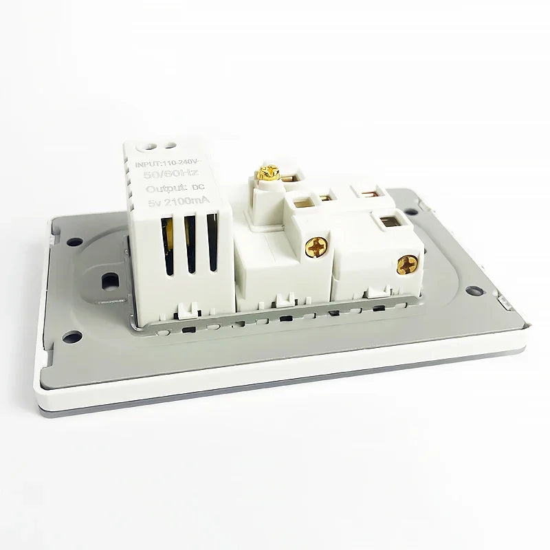 Placche e moduli da incasso 118 × 75 mm