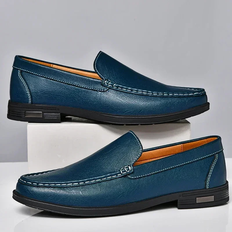 Chaussures Homme Cuir Slip on Bureau Homme Chaussures Formelles Mariage Soirée Chaussures Habillées Homme Respirantes Confortables Mocassins