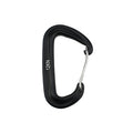 12KN Small Climbing Carabiner D-Shape Mountaineering Buckle Hook Safety Lock Outdoor Camping Hiking Key Chain