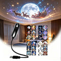 Christmas LED Projector Light 3/6/24pcs Projection Patterns- Adjustable Santa Claus Christmas Tree Night Light Christmas Decor