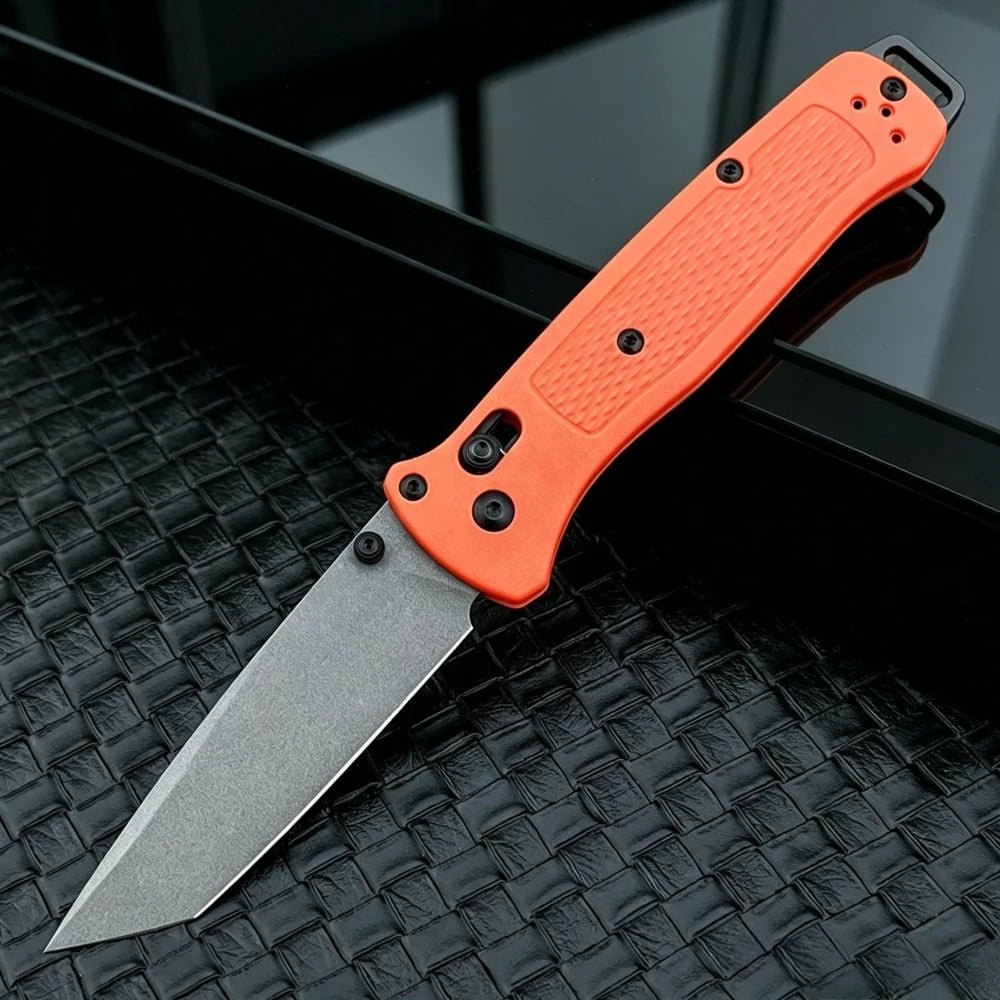Coltello pieghevole BM 537 con lama in acciaio inox