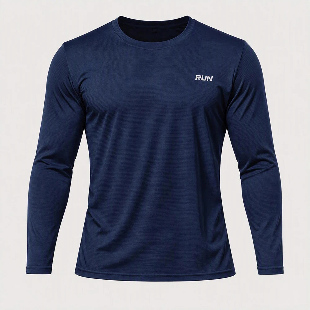 GENDAWAY maglia sportiva uomo a maniche lunghe