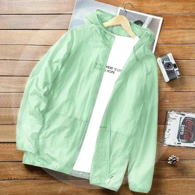 Giacca leggera uomo per corsa e attività outdoor