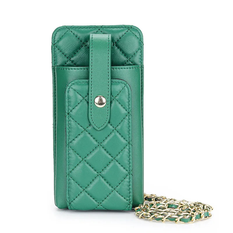 2023 Luxury Brand Handbag Lady Caviar Bag Designer Purse Women Top Quality Sheepskin Crossbody Bag Shoulder Bags Cellphone Pouch