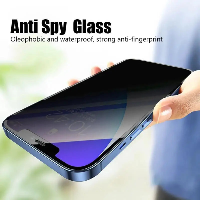 3PCS Anti-Spy Glass for IPhone 18 17 16 15 14 13 12 11 Pro Max Privacy Screen Protector for IPhone 13Mini 14Plus 14Pro Glass 16e