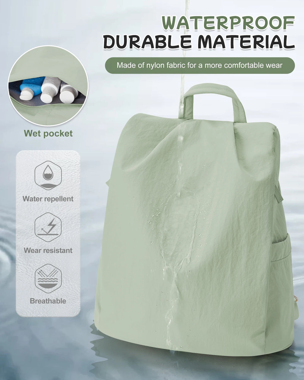 Backpack For Women, Simple Modern Backpack, Lightweight Work Backpack Women, Sac à Dos Femme, Anti Theft Travel Backpack