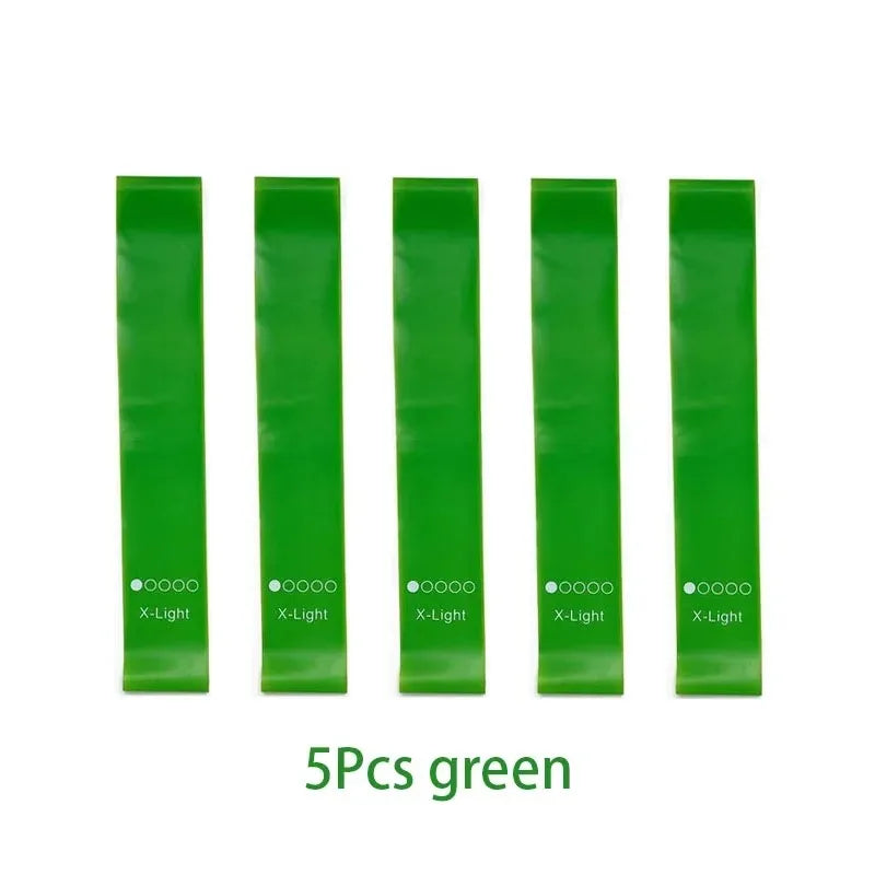 5-Level TPE Resistance Band Set for Yoga and Strength Training
