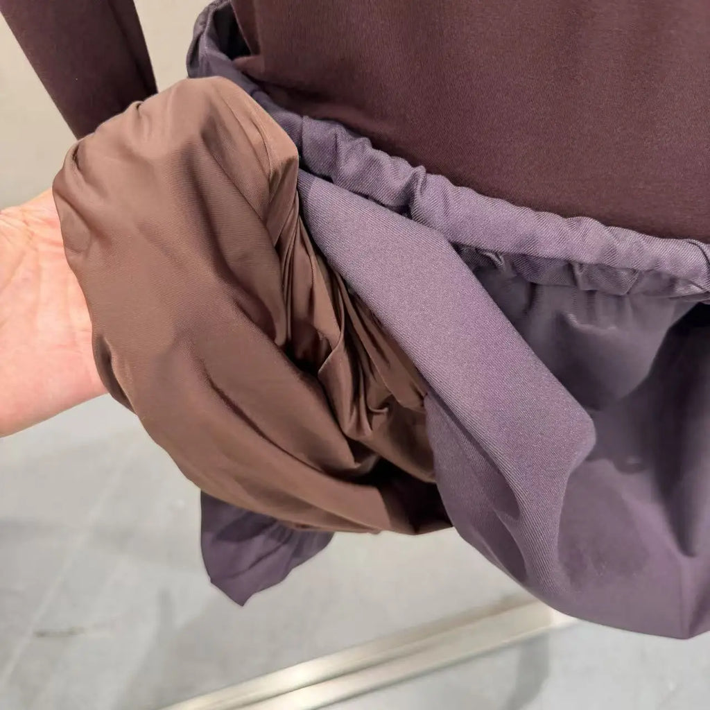 Abito da donna a lunghezza midi con colletto a revers