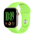 Silicone Strap For Apple Watch Bands 46mm 44mm 45mm 49mm 41mm 40mm 42mm 46 mm Sport Bracelet iWatch Series 11 12 10 SE 9 8 7 6 5