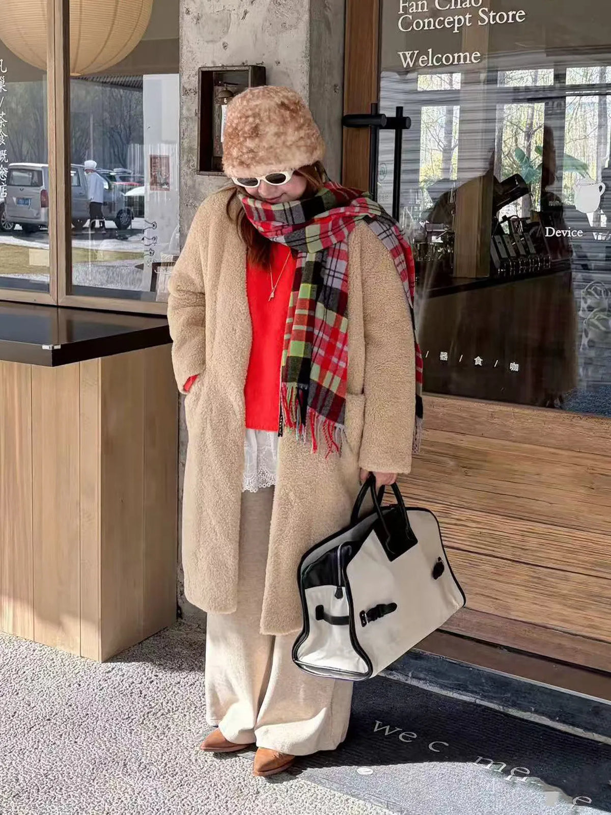 Large Capacity Travel Casual Tote Bag Women Luxury Leather Shoulder Bag Canvas Leather Bucket Handbag Office Fashion Bag