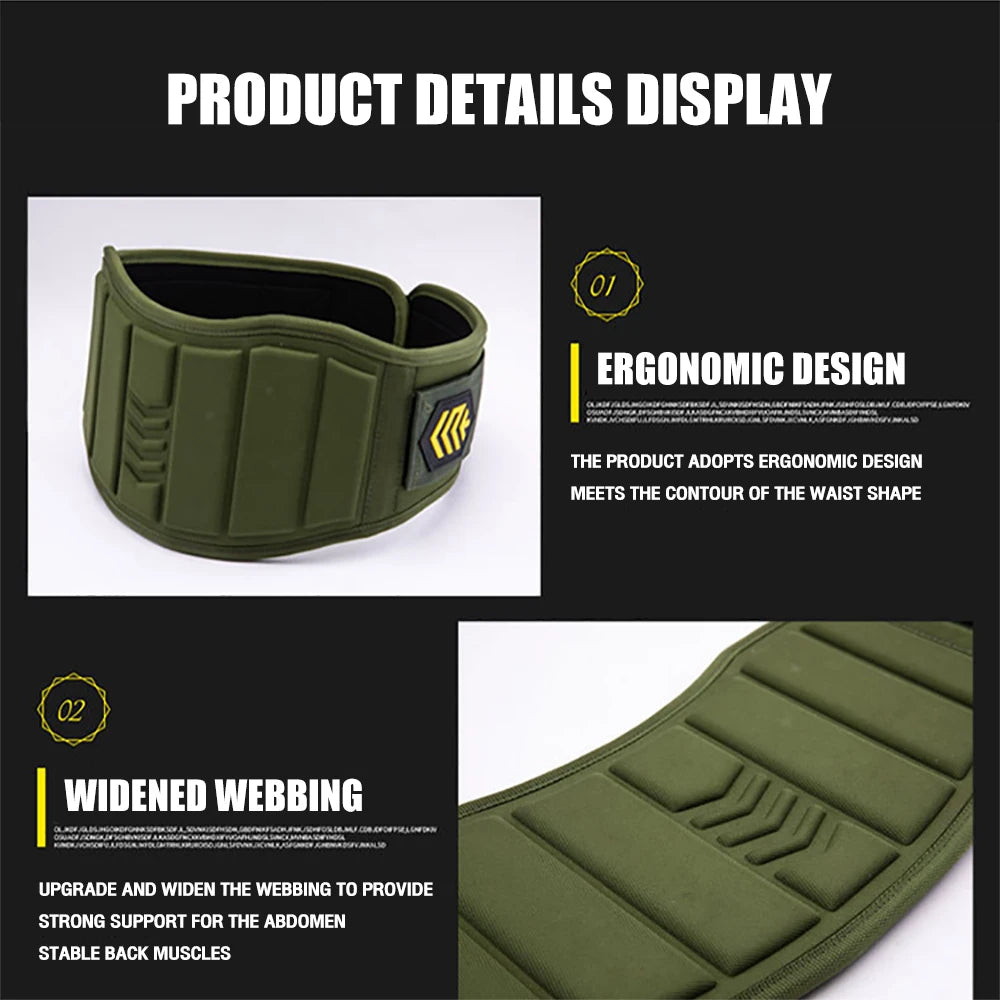 EVA Weightlifting Belt for Squats and Strength Training