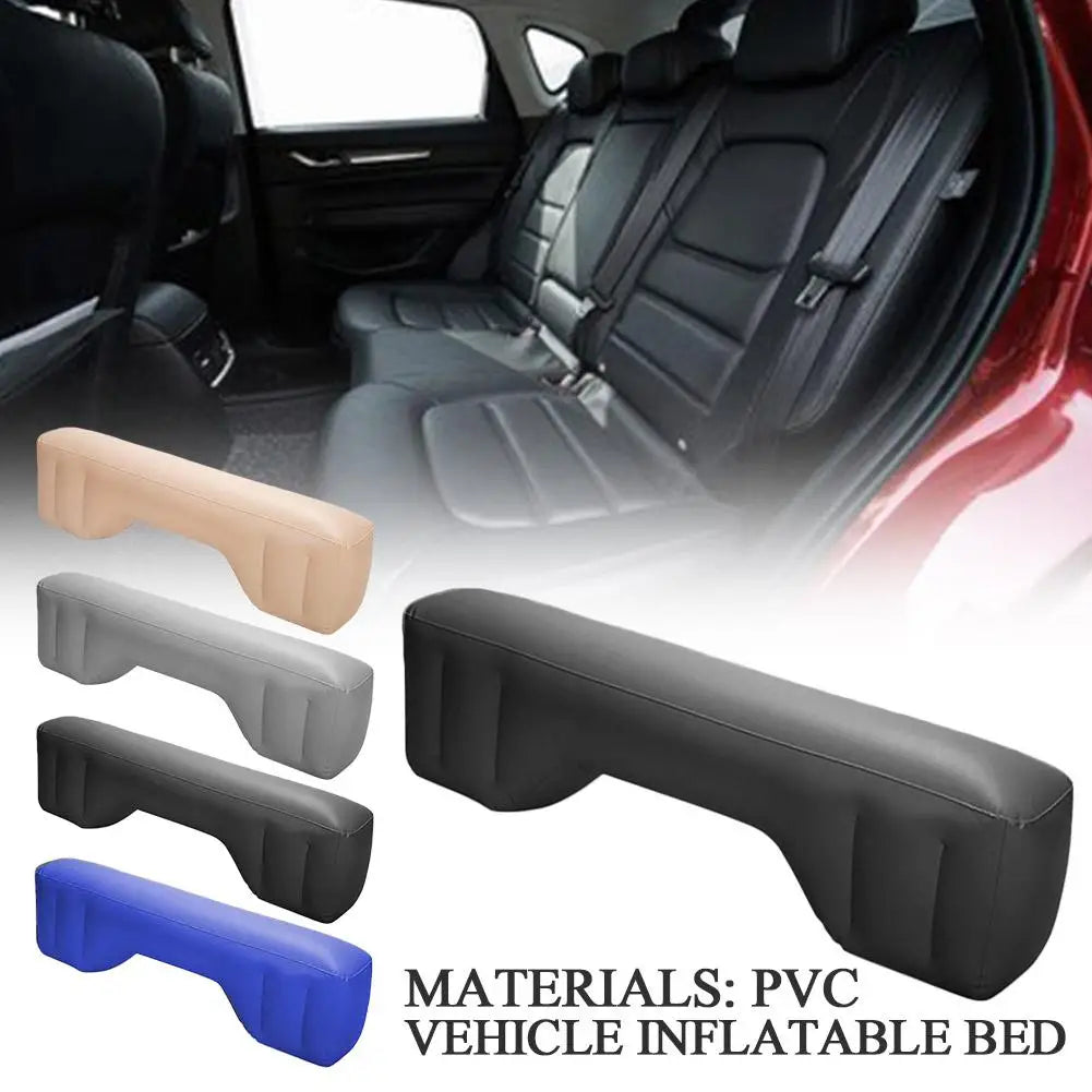 Cama inflable de viaje para coche, colchón de aire inflable para el asiento trasero, accesorios para el interior del coche, conducción autónoma y acampada