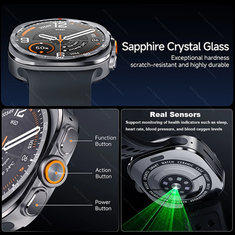 Smartwatch AMOLED da 1,52″ con chiamate Bluetooth