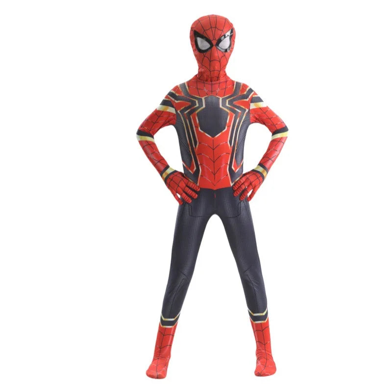 Komplettes Halloween-Cosplay-Kostüm für Spider-Man-Fans und Sammler: Miles-Morales-Zentai-Anzug für Halloween, Weihnachten und Partys – ein ideales Halloween-Geschenk