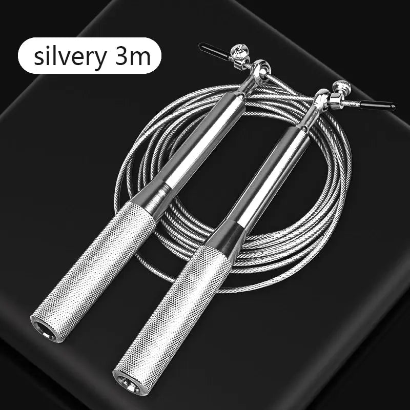 Adjustable 3 m Speed Jump Rope with Aluminum Handles