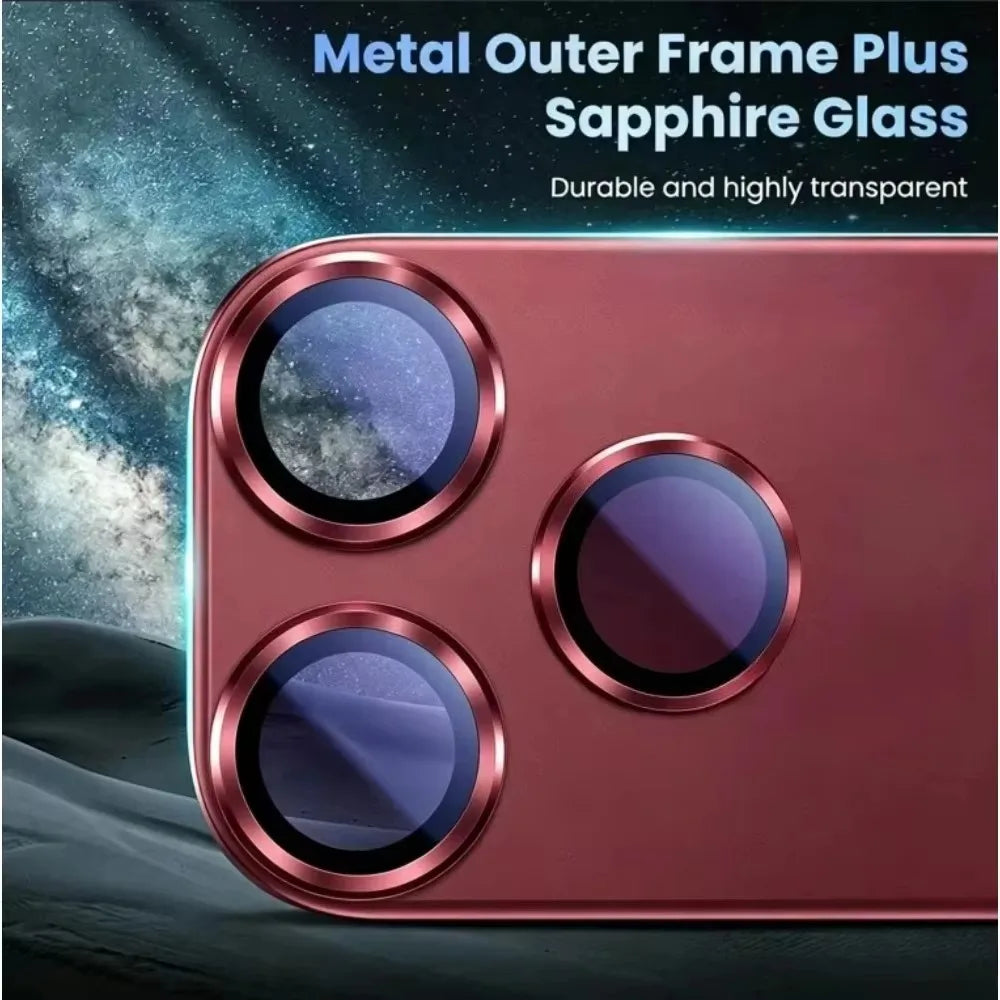 New Aluminium Alloy Camera Lens Protector For iPhone 17 18 Pro Max 18 Fold Ultra Air Metal Glass Camera Cover Protective Film