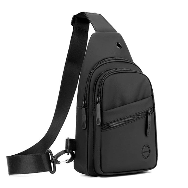 Nylon Men’s Chest Bag for Hiking and Daily Use