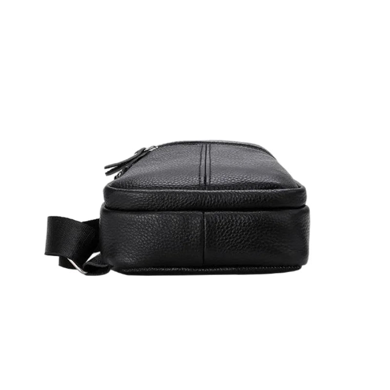 Men’s Genuine Leather Chest and Shoulder Bag